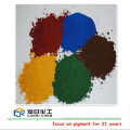 Hot sale Iron oxide red yellow blue black bulk inorganic pigment Fe2O3 powder 96%